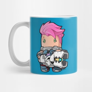 Lil Strong Pink-Hair Soldier Mug